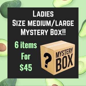 Ladies Size Medium/Large Mystery Box🧐❓